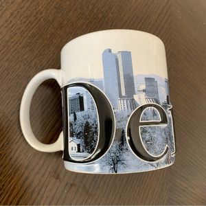 Americaware Denver 3D Embossed Mug Cup Skyline State Flower Rocky Mountains